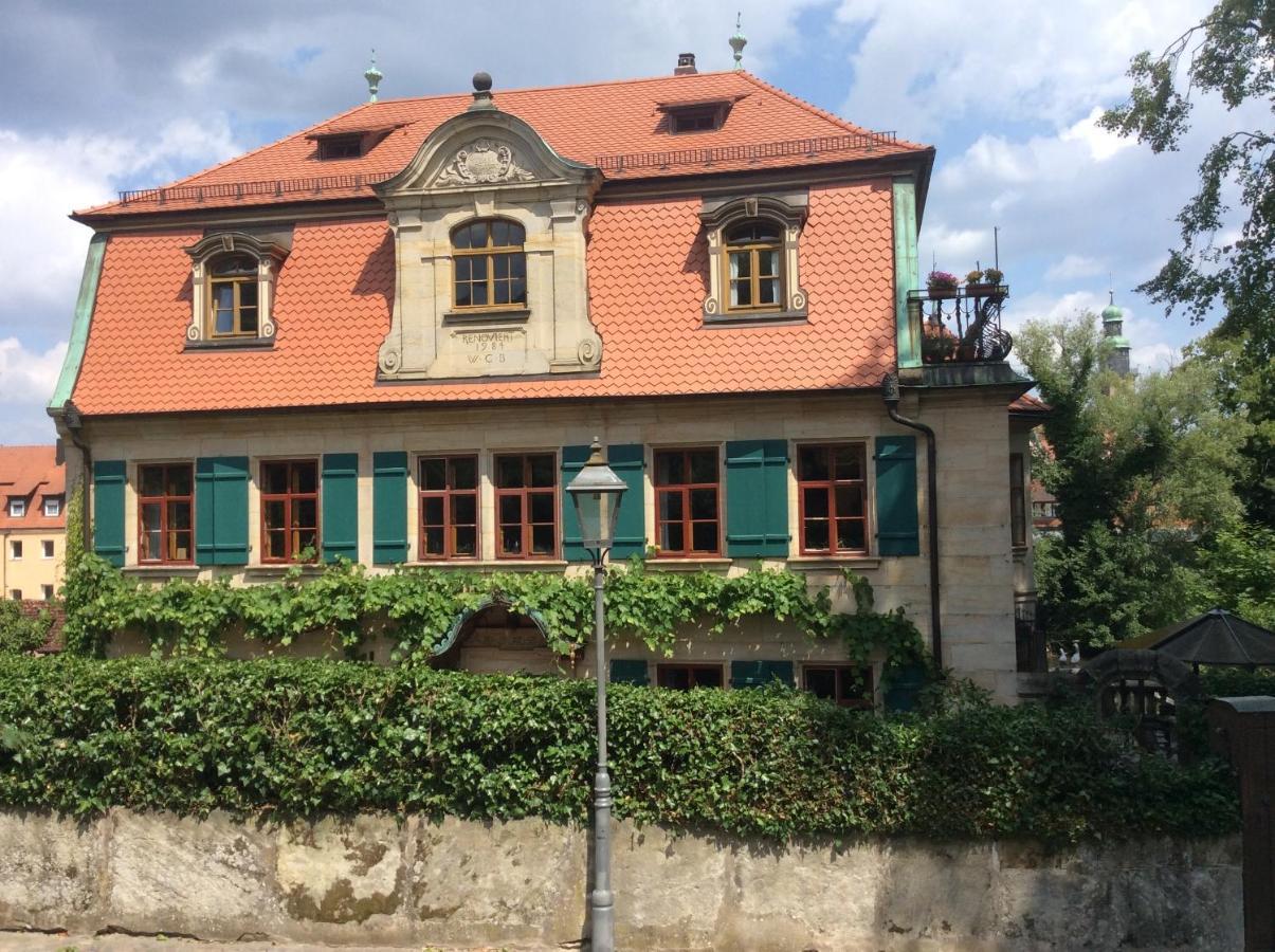 Ferienwohnung Villa Am Fluss Lauf an der Pegnitz Exteriör bild