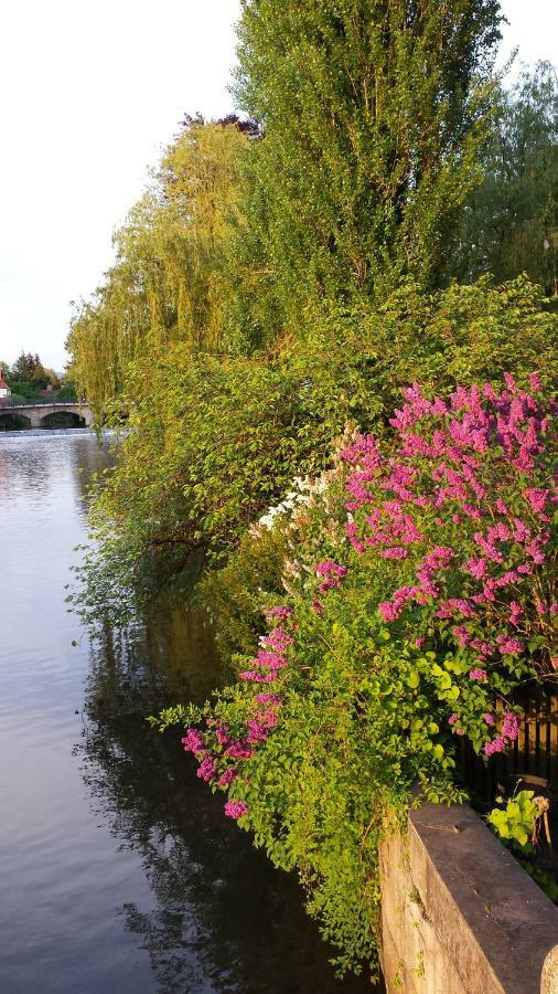 Ferienwohnung Villa Am Fluss Lauf an der Pegnitz Exteriör bild